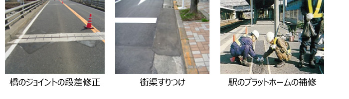 緊急道路補修材　ガイアート　ダッシュペーブＥ