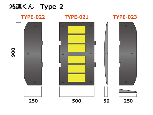 幅900mmの大型タイプ 減速くん TYPE２【送料無料】 舗装現場で働く人の