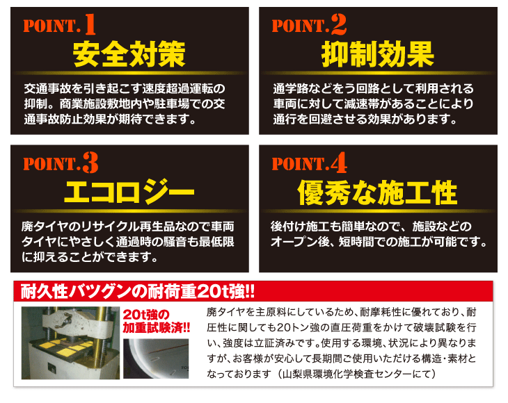 幅900mmの大型タイプ　減速くん TYPE２【送料無料】